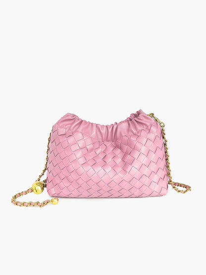 Elarova | Luxuriöse Damen Tasche Mit Goldener Kette