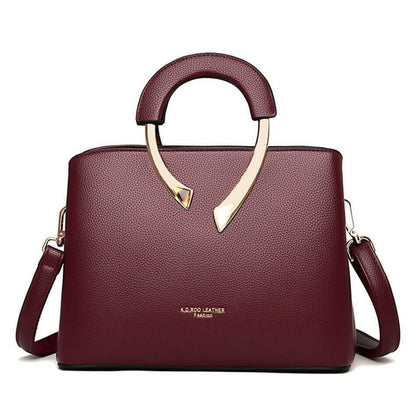 Norvielle Damen Handtasche Handyfach Vielseitig Innenraum - Norvielle