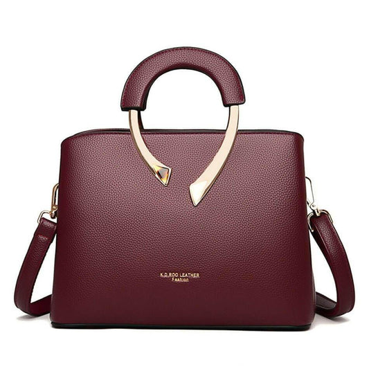 Norvielle Damen Handtasche Handyfach Vielseitig Innenraum - Norvielle