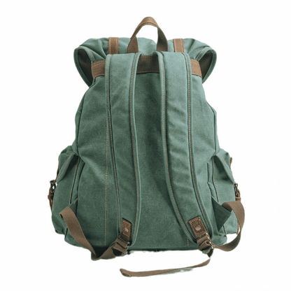 Elarova | Militär Canvas Rucksack Robust Und Zuverlässig Backpack