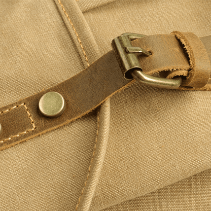 Elarova | Militär Canvas Rucksack Robust Und Zuverlässig Backpack