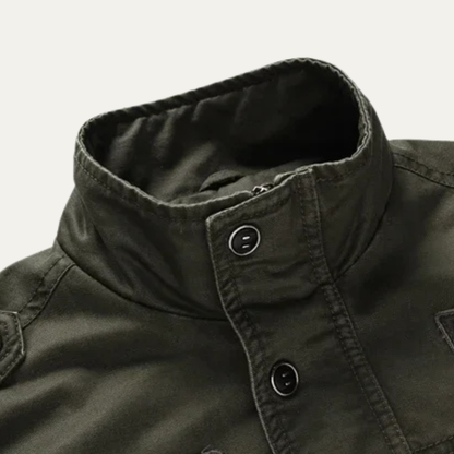 Elarova | Militär-Utility-Jacke für Herren