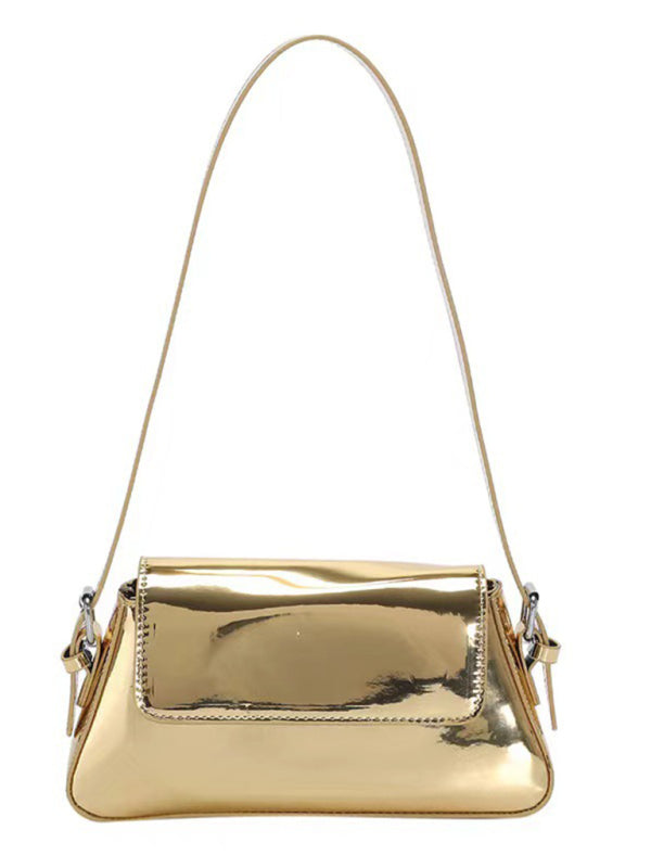 Elarova | Mode Kleine Hochglanzhandtasche
