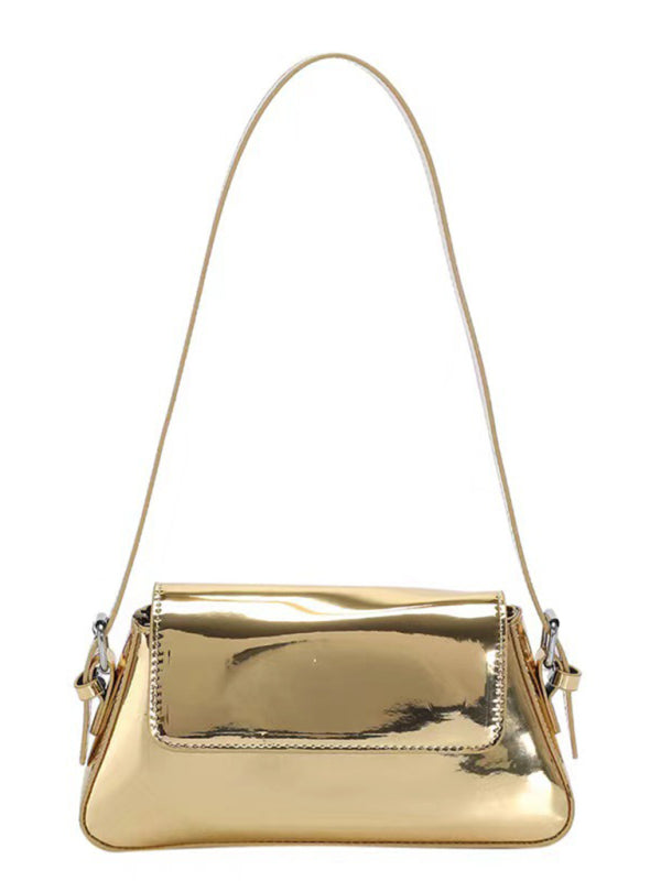 Elarova | Mode Kleine Hochglanzhandtasche