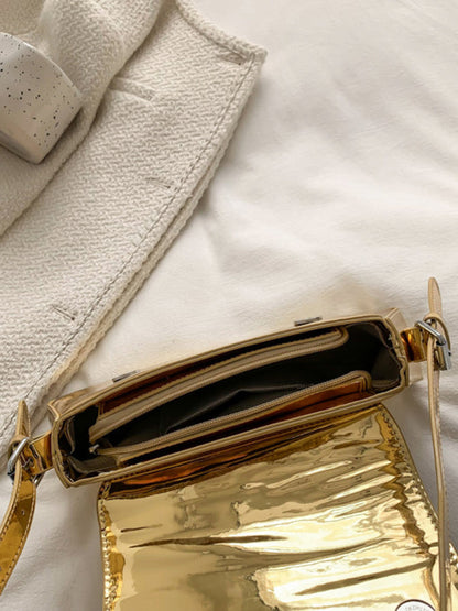Elarova | Mode Kleine Hochglanzhandtasche