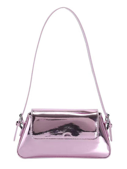Elarova | Mode Kleine Hochglanzhandtasche