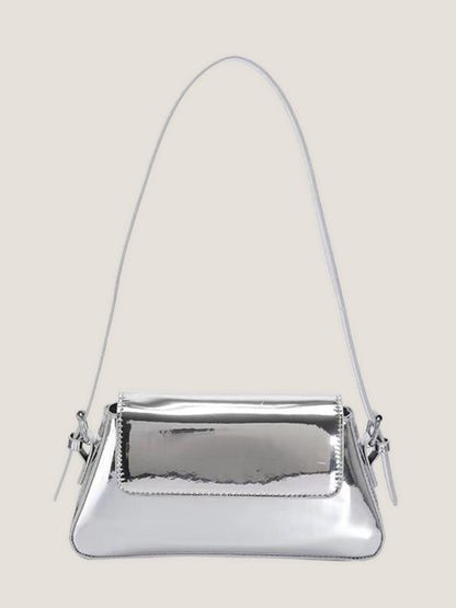 Elarova | Mode Kleine Hochglanzhandtasche