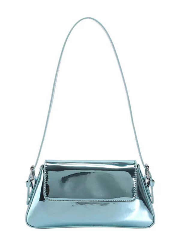 Elarova | Mode Kleine Hochglanzhandtasche
