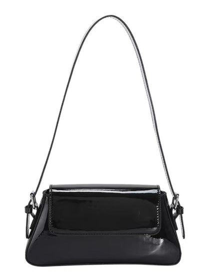 Elarova | Mode Kleine Hochglanzhandtasche
