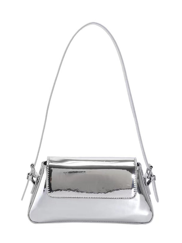 Elarova | Mode Kleine Hochglanzhandtasche