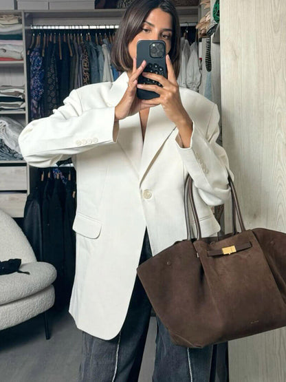 Elarova | Moderne Damen Tasche Aus Wildleder
