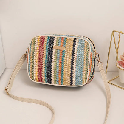 Elarova | Moderne, Sommerliche, Elegante, Mehrfarbige Umhängetasche Für Damen
