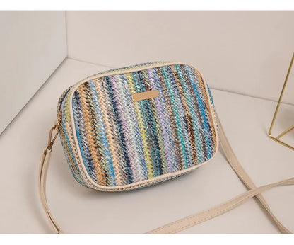 Elarova | Moderne, Sommerliche, Elegante, Mehrfarbige Umhängetasche Für Damen