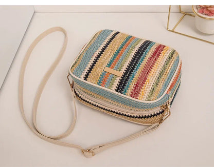 Elarova | Moderne, Sommerliche, Elegante, Mehrfarbige Umhängetasche Für Damen