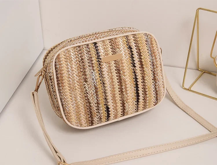 Elarova | Moderne, Sommerliche, Elegante, Mehrfarbige Umhängetasche Für Damen