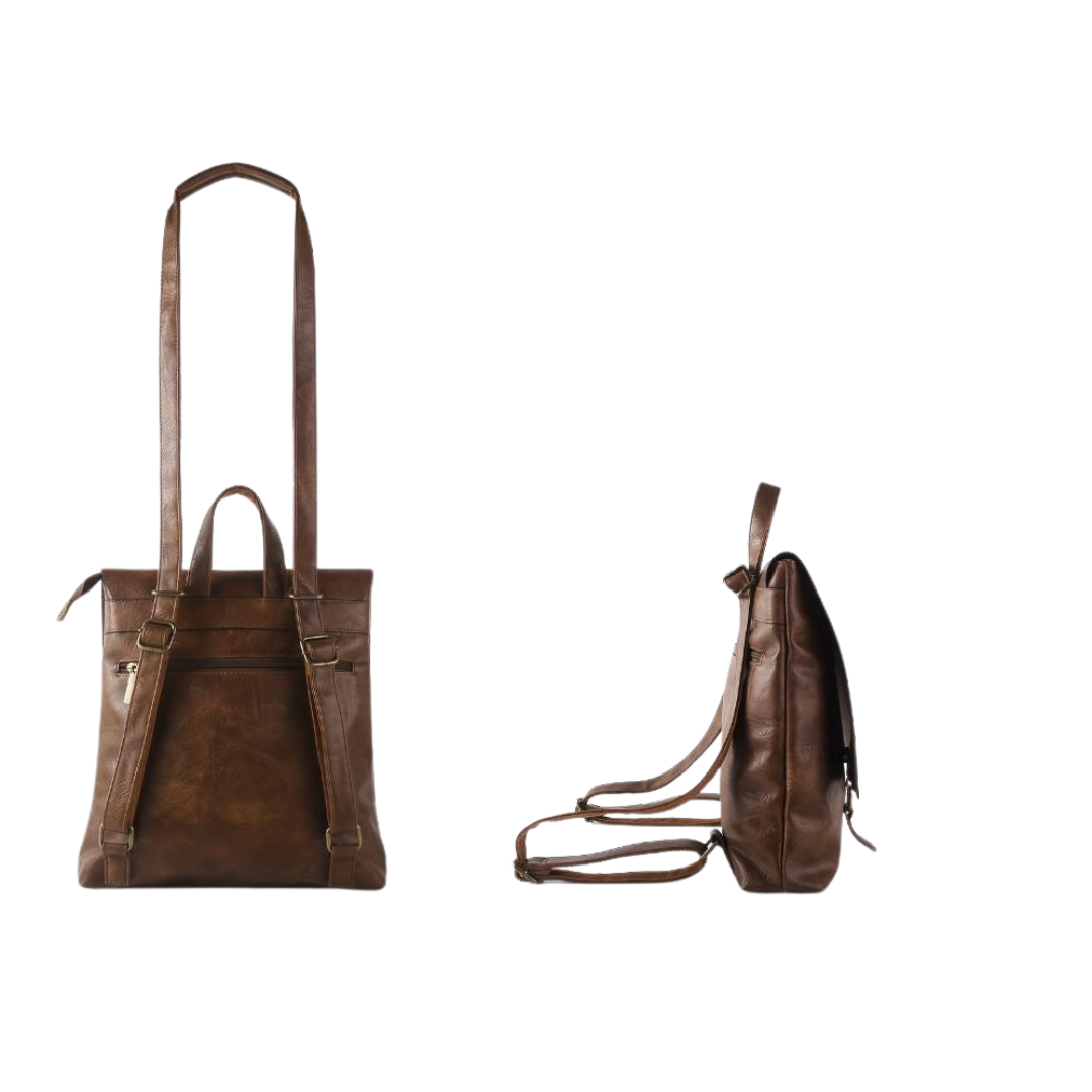 Elarova | Multifunktionaler Retro Rucksack