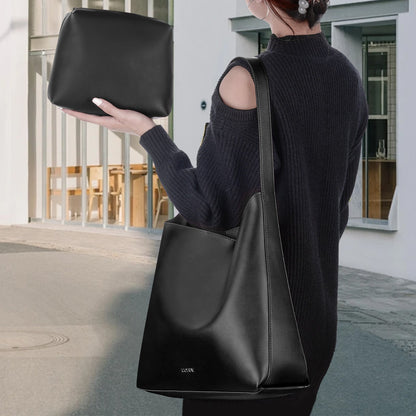Elarova | Neue Modische Große Fassungsvermögen Bucket Tasche