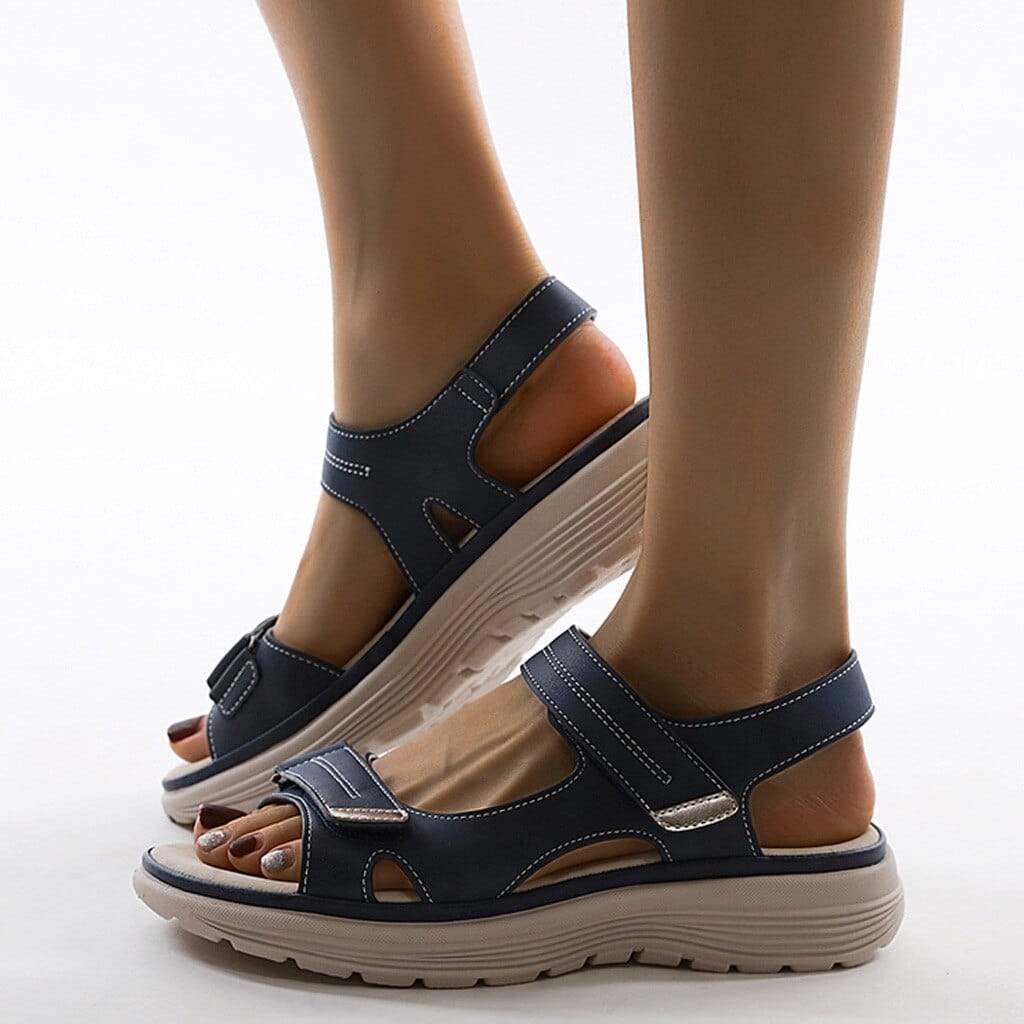 Elarova | Orthopädische Sandalen für Damen – verstellbare Riemen für optimalen Komfort