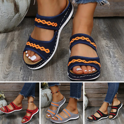 Elarova | Orthopädische Sommerschuhe Damen mit stylischen Design