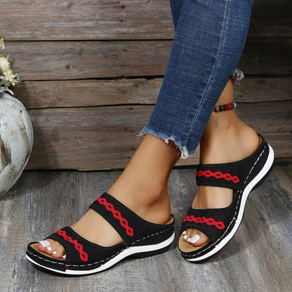 Elarova | Orthopädische Sommerschuhe Damen mit stylischen Design
