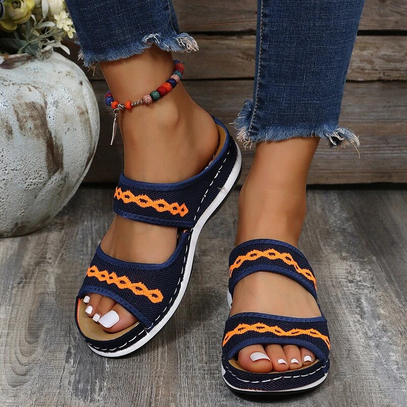 Elarova | Orthopädische Sommerschuhe Damen mit stylischen Design
