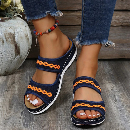 Elarova | Orthopädische Sommerschuhe Damen mit stylischen Design
