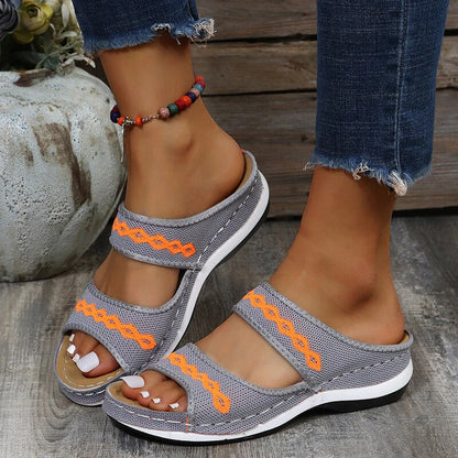 Elarova | Orthopädische Sommerschuhe Damen mit stylischen Design