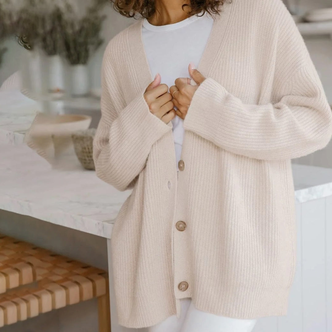Elarova | Oversized Cardigan für Damen mit luxuriösem Komfort