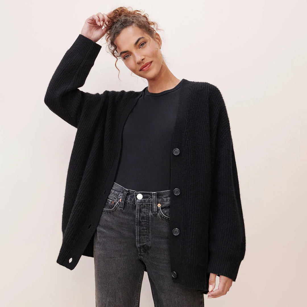Elarova | Oversized Cardigan für Damen mit luxuriösem Komfort