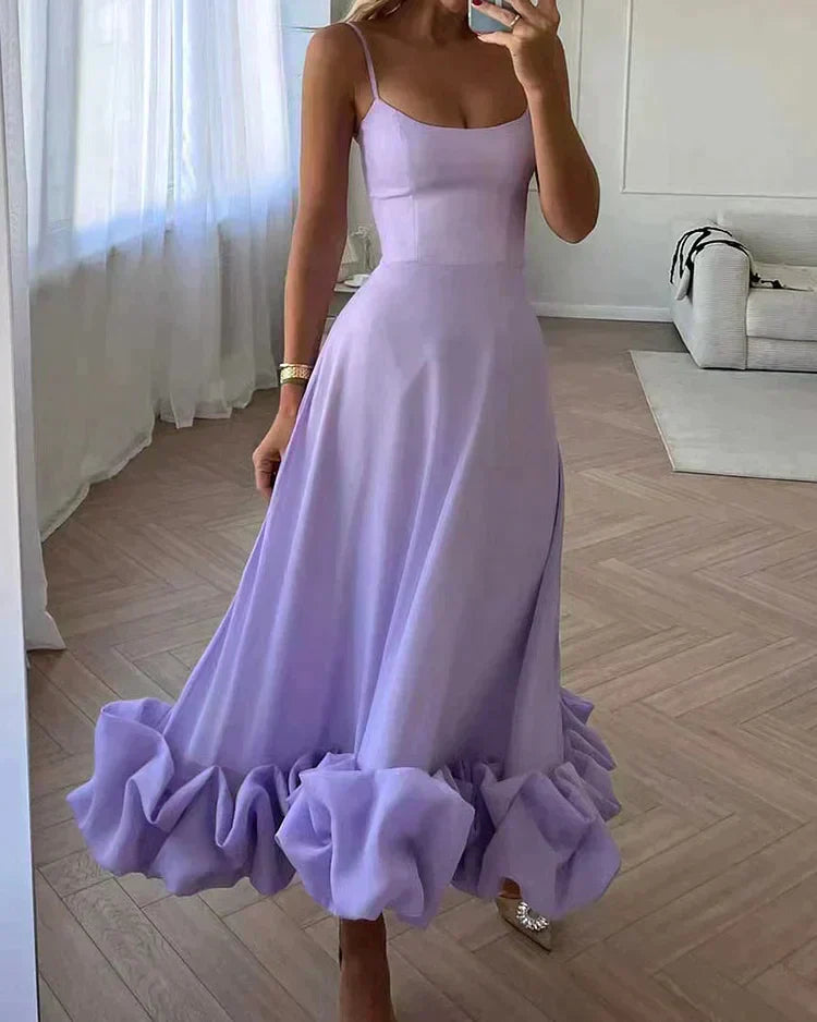 Norvielle Damen Partykleid Midi - Norvielle