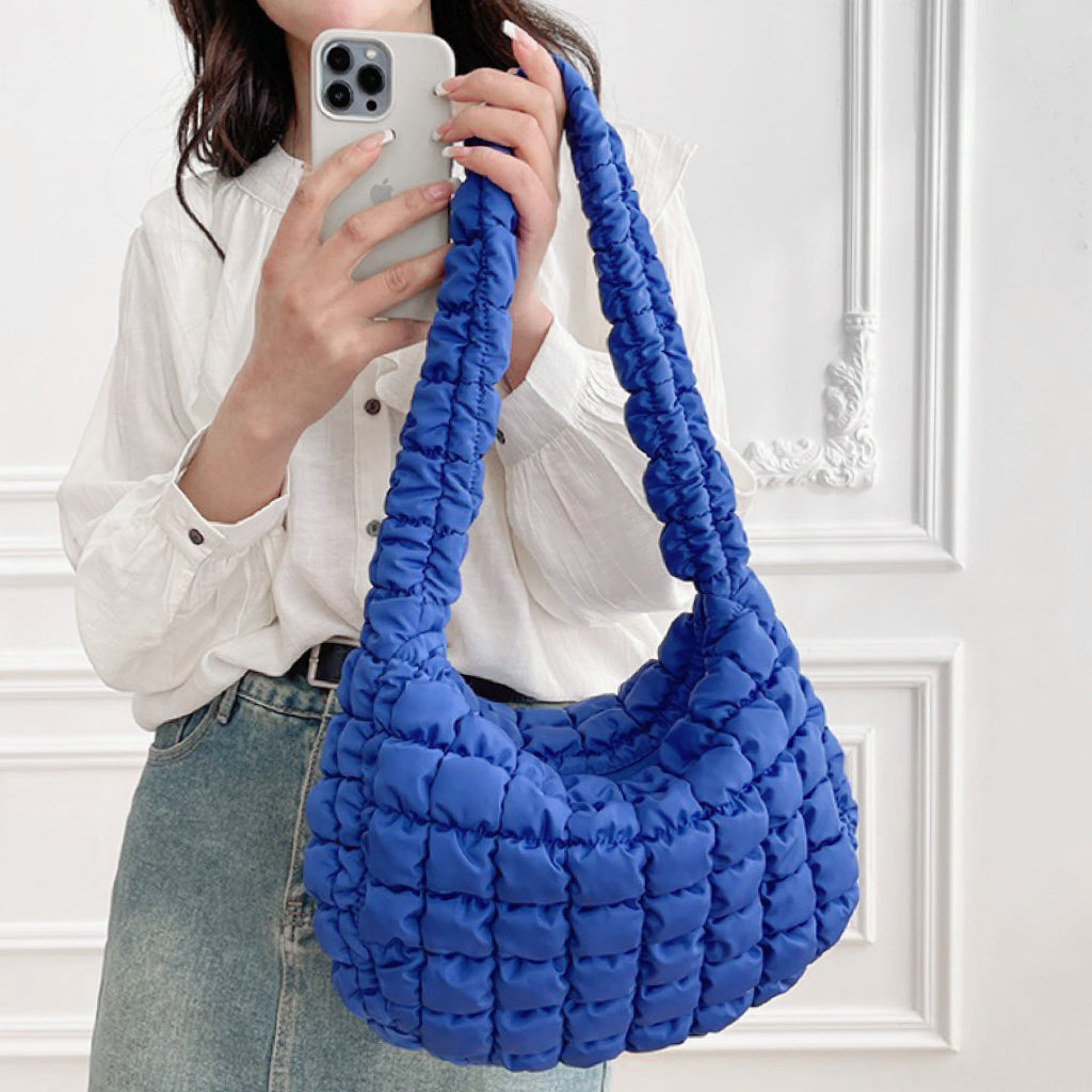 Elarova | Plissierte Schultertasche Für Frauen