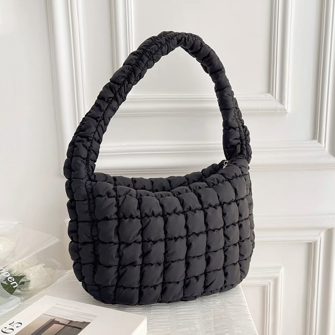 Elarova | Plissierte Schultertasche Für Frauen