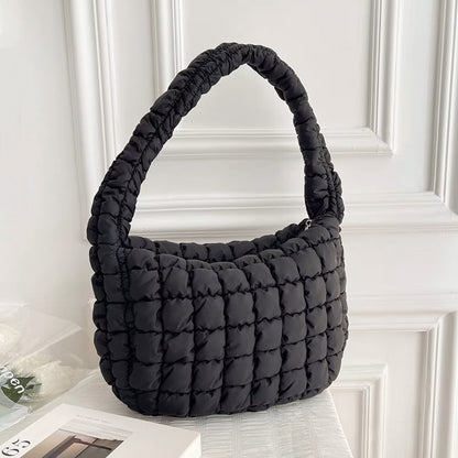Elarova | Plissierte Schultertasche Für Frauen