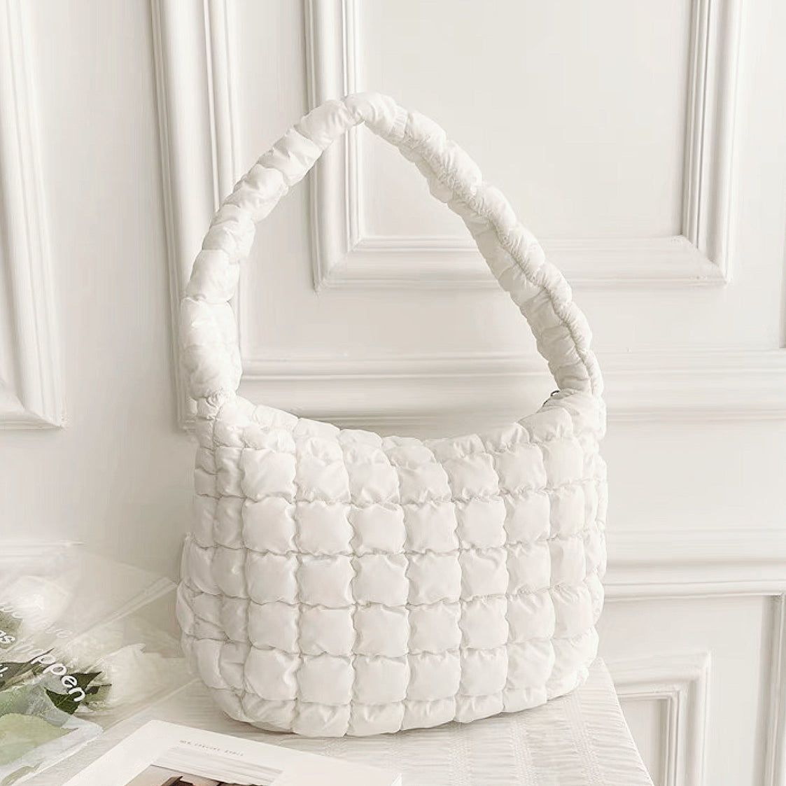 Elarova | Plissierte Schultertasche Für Frauen