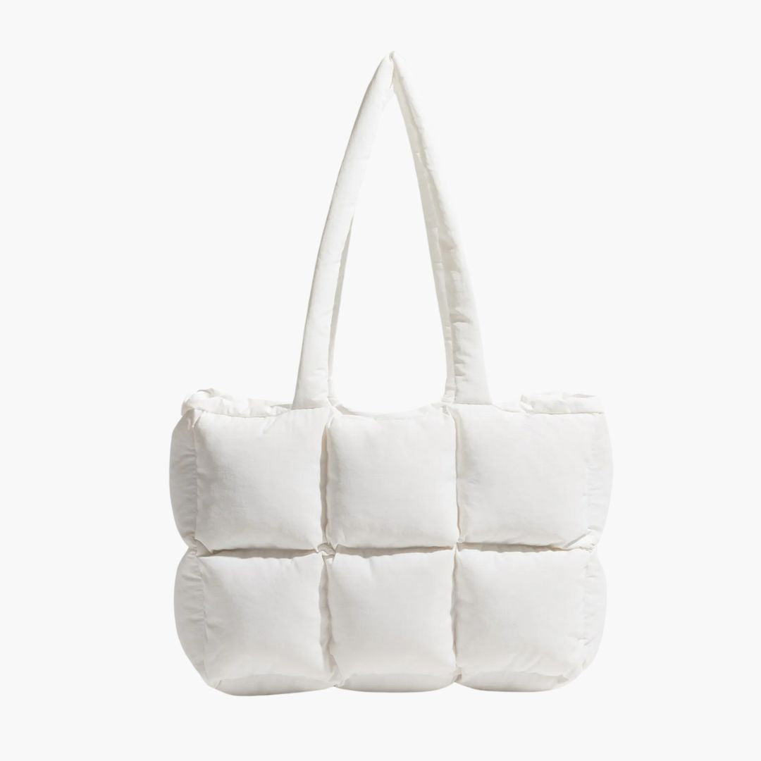 Elarova | Puffer Schultertasche für Damen Stilvolle und geräumige Handtasche