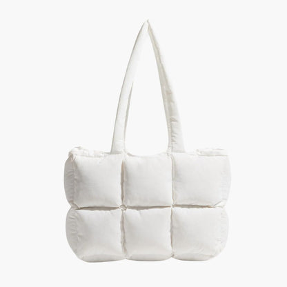 Elarova | Puffer Schultertasche für Damen Stilvolle und geräumige Handtasche