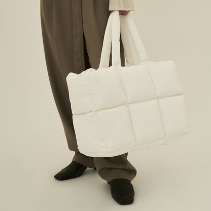 Elarova | Puffer Schultertasche für Damen Stilvolle und geräumige Handtasche