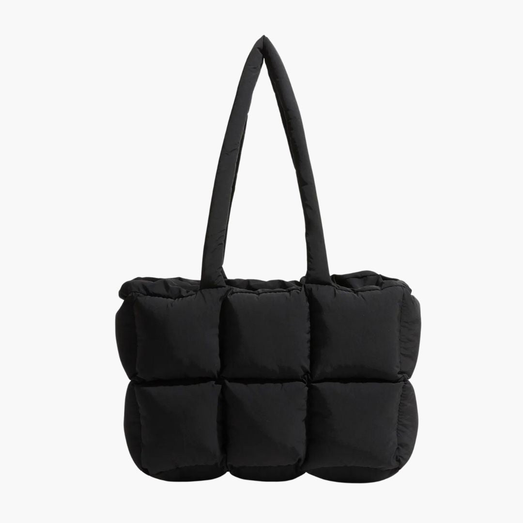 Elarova | Puffer Schultertasche für Damen Stilvolle und geräumige Handtasche