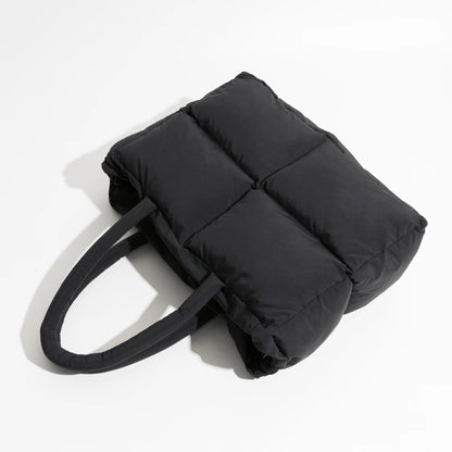 Elarova | Puffer Schultertasche für Damen Stilvolle und geräumige Umhängetasche