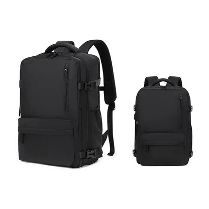 Reisekoffer Kabine Tasche 45x30x20cm Hartschale Schwarz - Norvielle