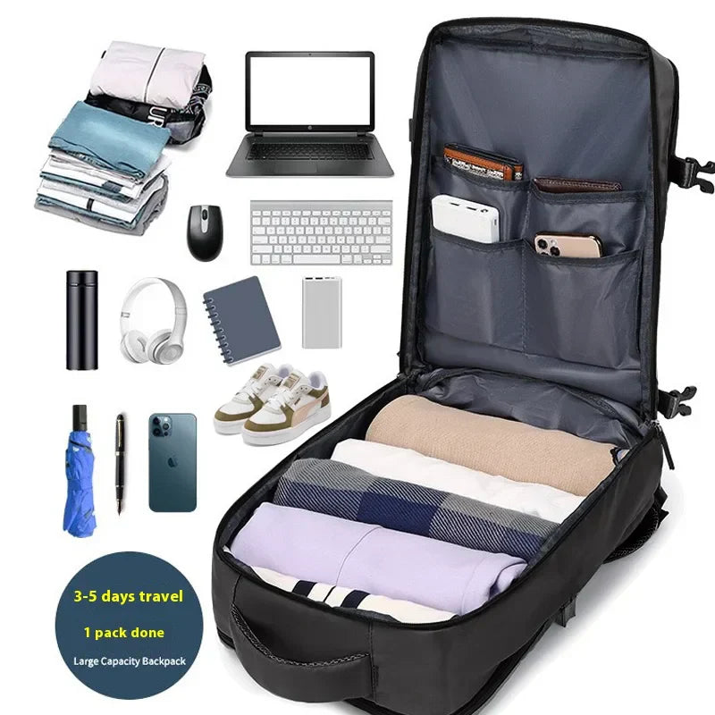 Elarova | Reis Koffer Kabine Tasche Flugzeug Ryanair 45x30x22