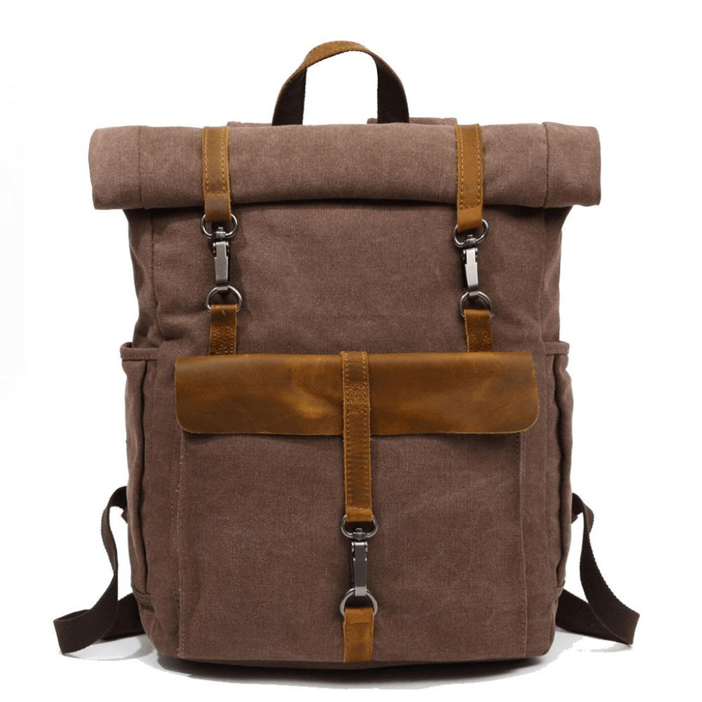 Elarova | Retro Canvas Rucksack Zeitlos Und Nachhaltig Robuster Rucksack