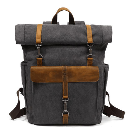 Elarova | Retro Canvas Rucksack Zeitlos Und Nachhaltig Robuster Rucksack