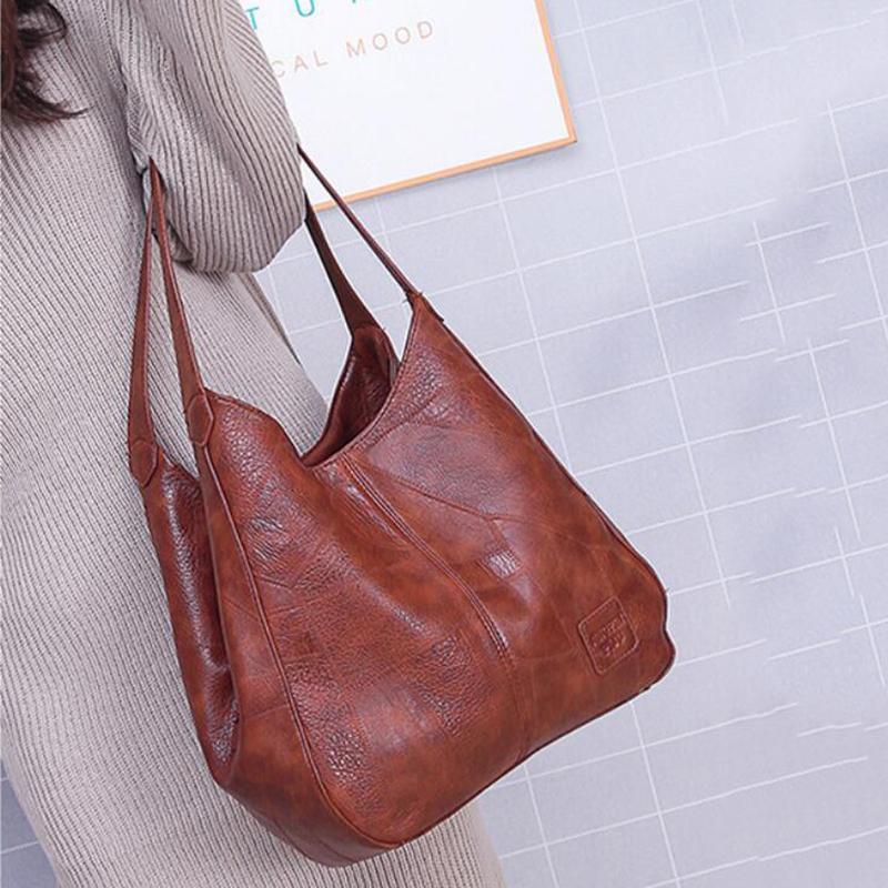 Elarova | RetroLedertasche für Damen