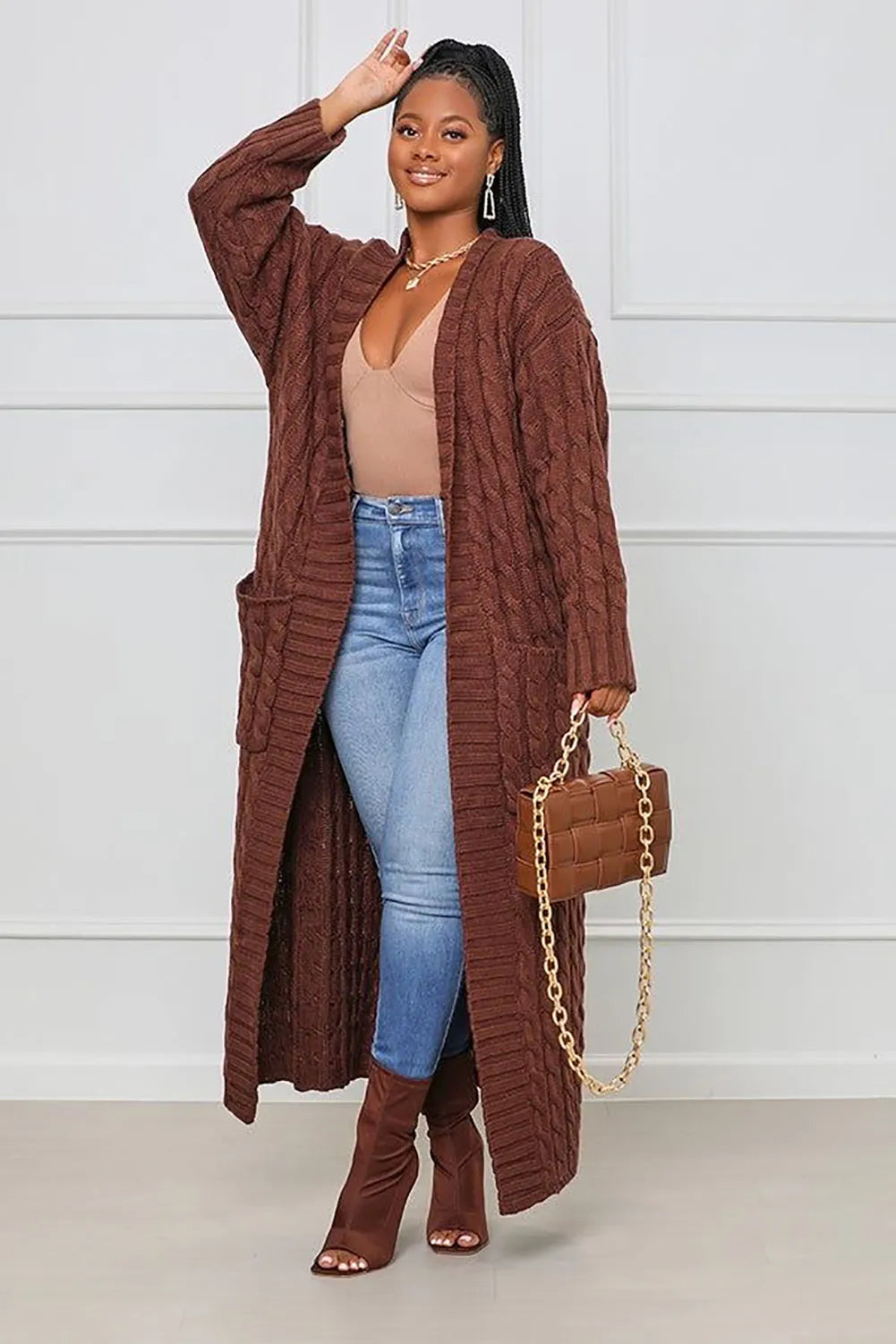 Elarova | Rita Lange Strickjacke