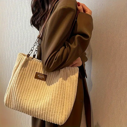 Elarova | Samtcord Baumwolltasche