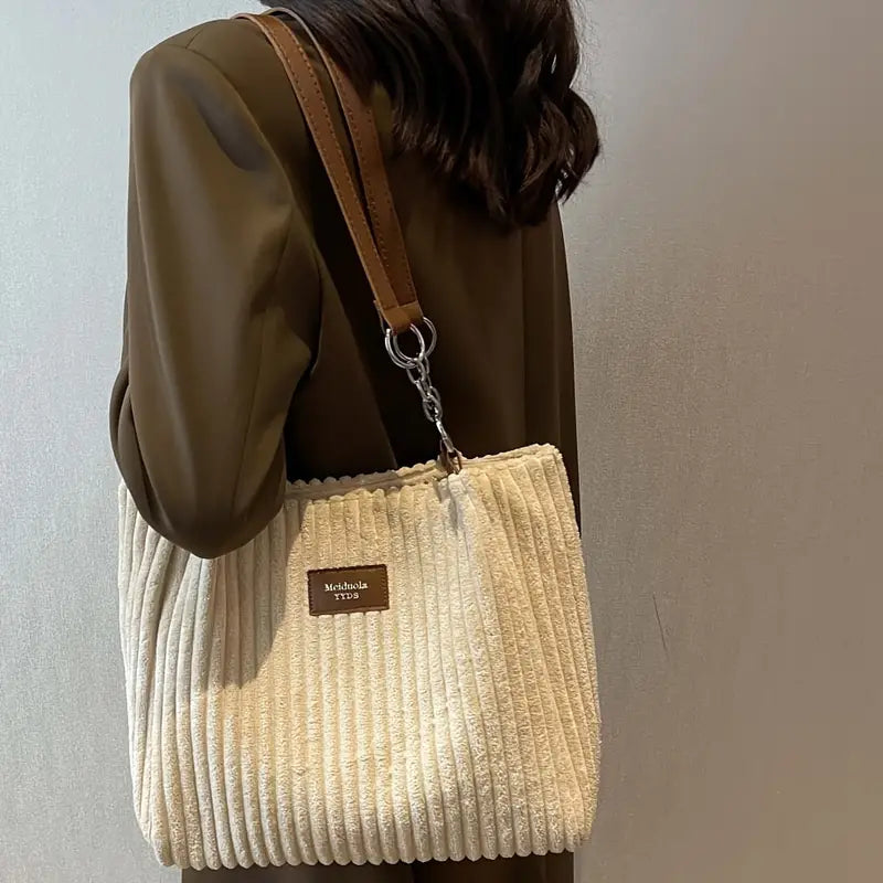 Elarova | Samtcord Baumwolltasche