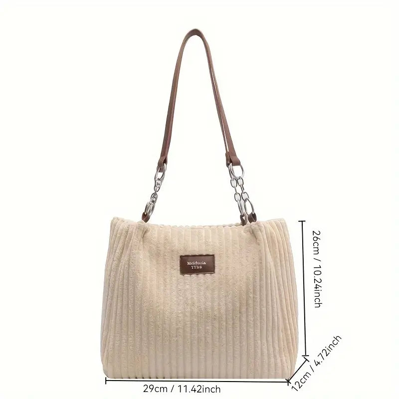 Elarova | Samtcord Baumwolltasche