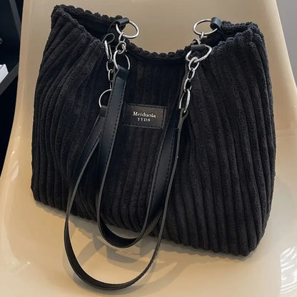 Elarova | Samtcord Baumwolltasche