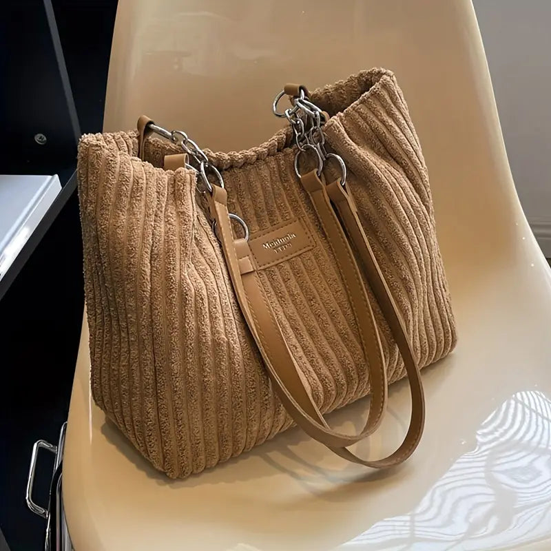 Elarova | Samtcord Baumwolltasche